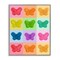 Stupell Industries Candy Butterfly Rainbow Framed Giclee, design by LISH Creative